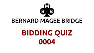 link to Bidding Quiz number four question