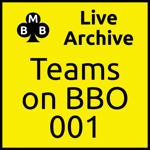 Teams on BBO - 1