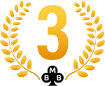 3 anniversary prize badge