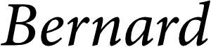 Bernard signature