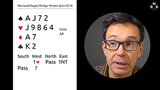 254a Novice Bidding Quiz