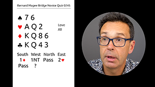 281a novice bidding quiz still s