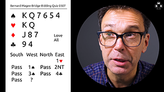 307A Bidding Quiz STILL S