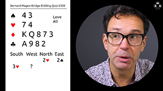 309A Bidding Quiz STILL S
