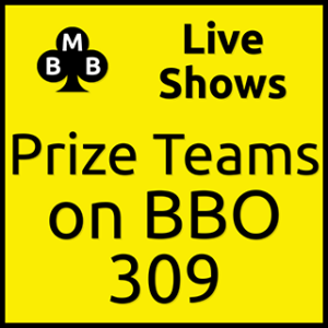 320x320 Live Wed 309 Prize Teams on BBO
