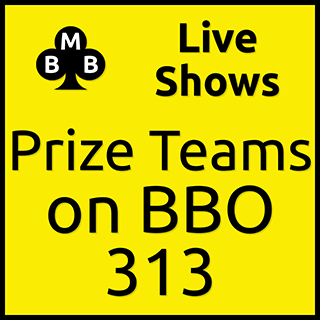 320x320 Live Wed 313 Prize Teams on BBO